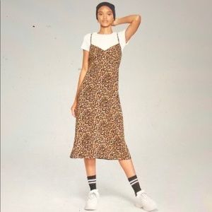 Wild Fable - Cheetah Midi Maxi Dress - XS